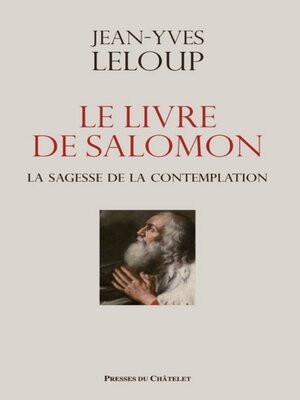 cover image of Le livre de Salomon--La sagesse de la contemplation